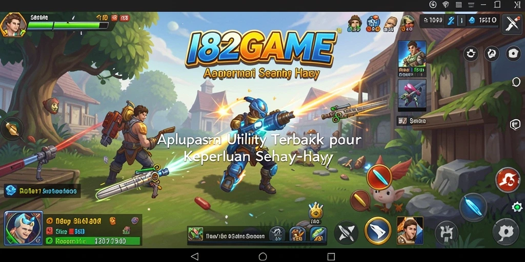 Tampilan aplikasi <strong>182GAME</strong> yang intuitif dan fungsional.