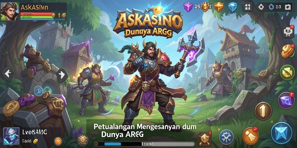 Tampilan aksi seru dengan gameplay menakjubkan dari ASKASINO.