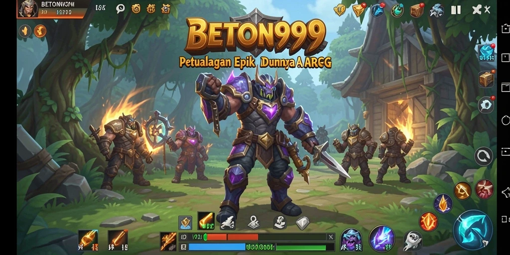 Gameplay BETON999 yang seru dan imersif dalam dunia ARPG.
