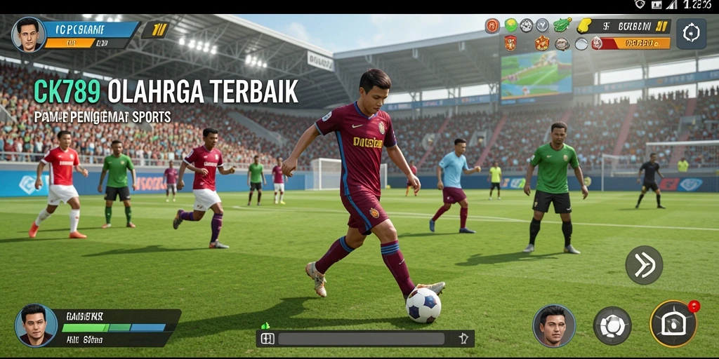 Gameplay CK789 yang seru dan mendebarkan dalam olahraga.