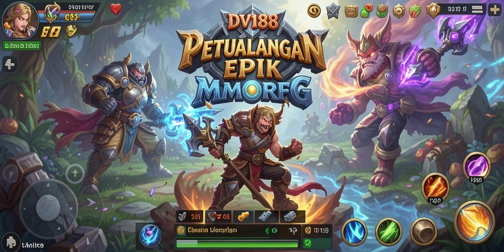 Gameplay seru dan interaktif di dunia fantasi DV188.