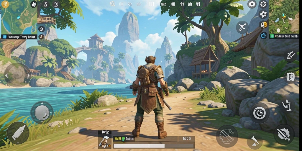 Gambaran gameplay Open World yang menarik di IN22.