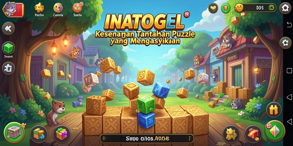 Tampilan menarik dari gameplay INATOGEL yang menantang.