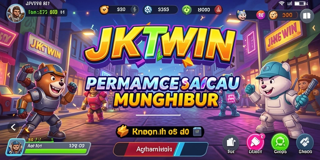 Tampilan gameplay <strong>JKTWIN</strong> yang seru dan mengasyikkan.
