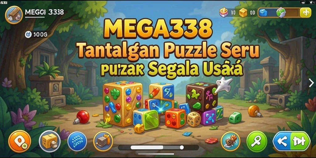 Gameplay seru dalam MEGA338 menantang keterampilan puzzle Anda.