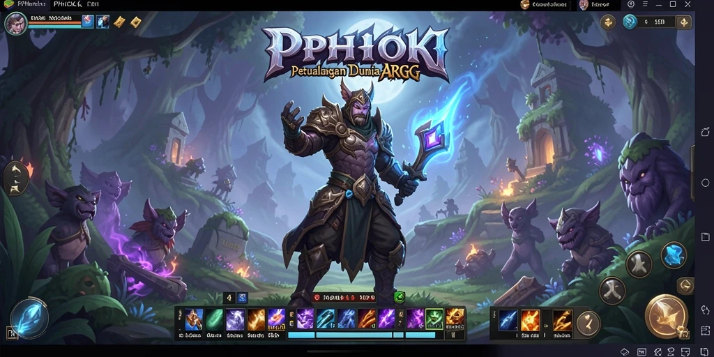 Gameplay seru PPHOKI dalam aksi pertarungan ARPG.