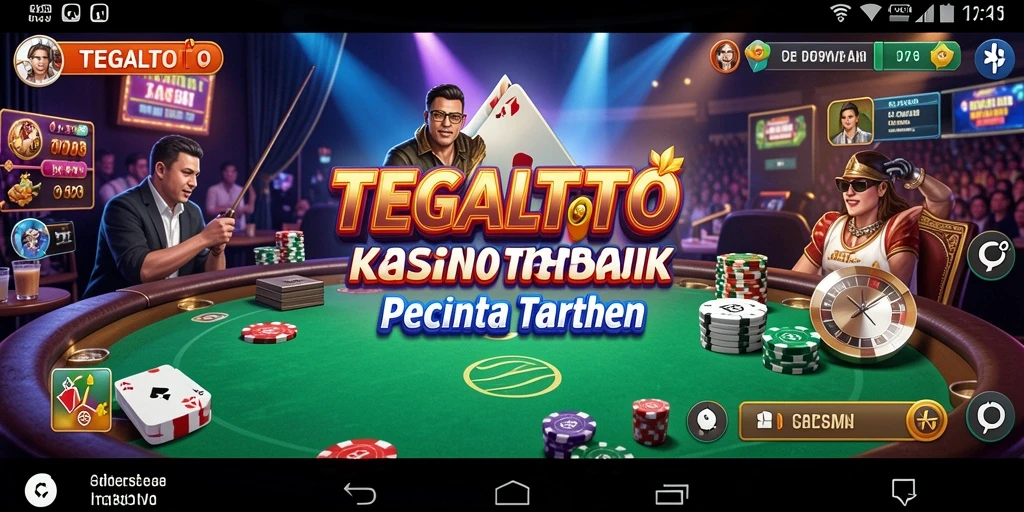 Screenshot gameplay Kasino TEGALTOTO yang menegangkan dan seru.