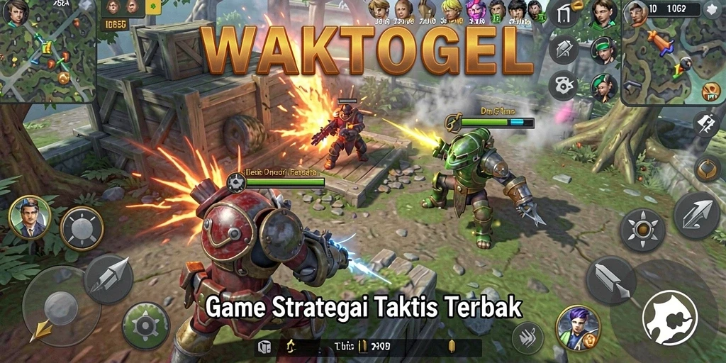 Tampilan gameplay menarik dan strategi mendebarkan di WAKTOGEL.
