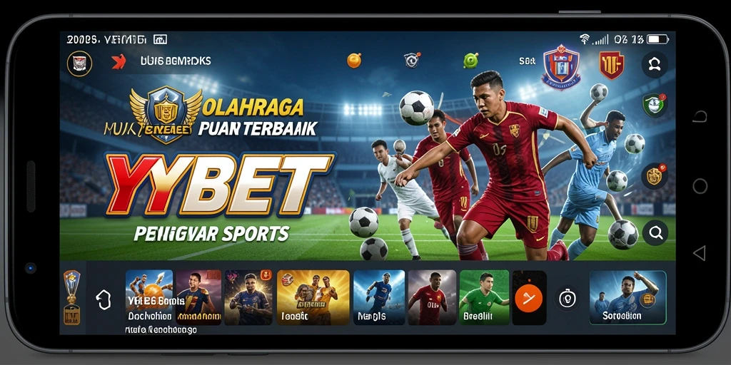 Tampilan gameplay YYBET dengan suasana olahraga yang mendebarkan.